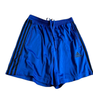 Men's Adidas Shorts Blue Black Size M